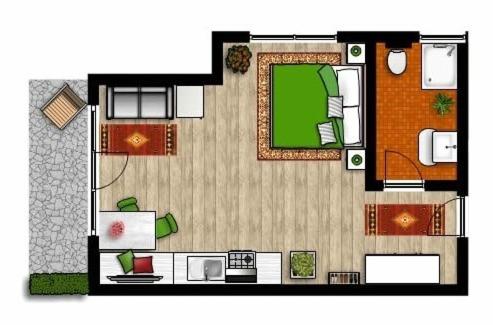 das Burghard - Monolocale con Terrazza - 10