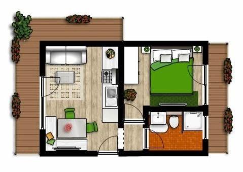 das Burghard - Appartamento con 1 Camera da Letto e Balcone - 3