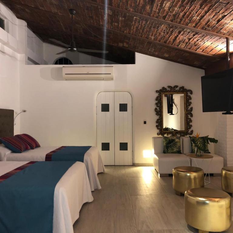 Los Milagros Hotel - Habitación Doble - 2 camas dobles - 1