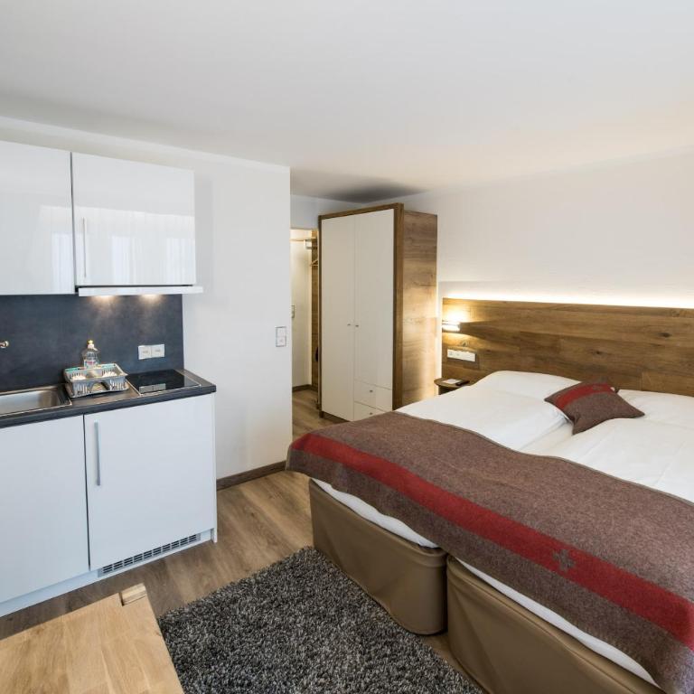 Apartments Butterfly Zermatt - Studio mit 2 Einzelbetten und Kochnische - 10