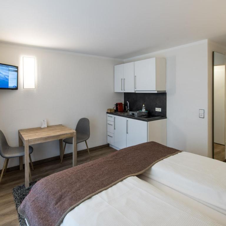 Apartments Butterfly Zermatt - Studio mit 2 Einzelbetten und Kochnische - 9