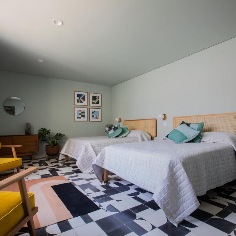 Casa Ixaya by Barrio México - Habitación Cuádruple - vistas al jardín - 1