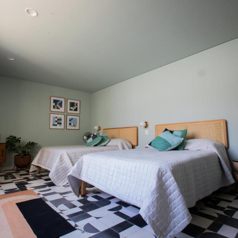 Casa Ixaya by Barrio México - Habitación Cuádruple - vistas al jardín - 5