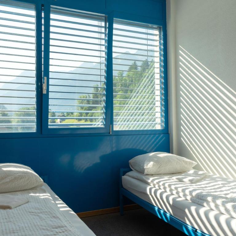 Mont-Fort Swiss Lodge - Zweibettzimmer - 1