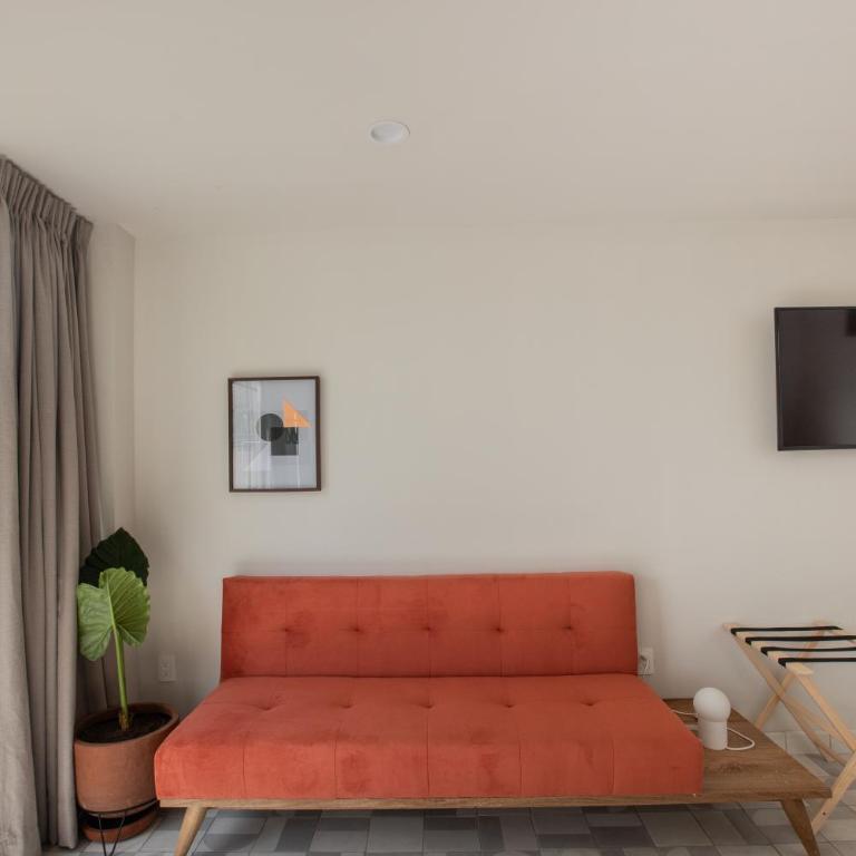 Casa Ixaya by Barrio México - Habitación Triple con vistas al jardín - 8