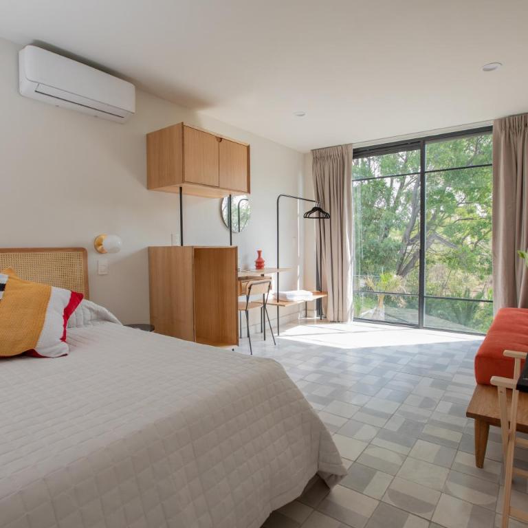 Casa Ixaya by Barrio México - Habitación Triple con vistas al jardín - 9