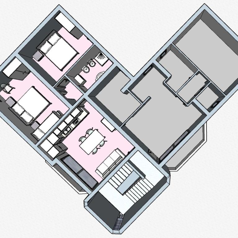 Appartamenti Emma 4 LEONI - Appartamento Grande con 2 Camere da Letto - 1