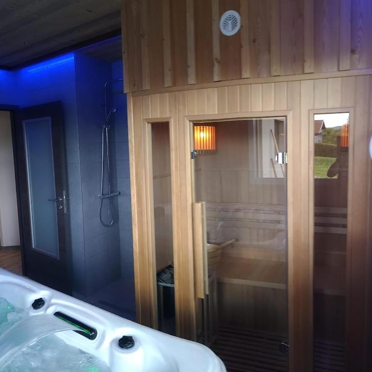 les charmes du lac Sauna et Spa - Chalet - 11