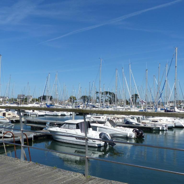 studio exposé plein sud vu sur le port de plaisance - Studio-Apartment mit Meerblick - 29