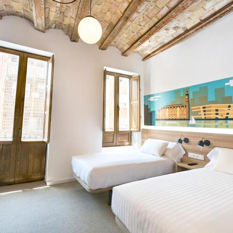 Hotel Original Domino House - Twin Room with Private Bathroom - 1
