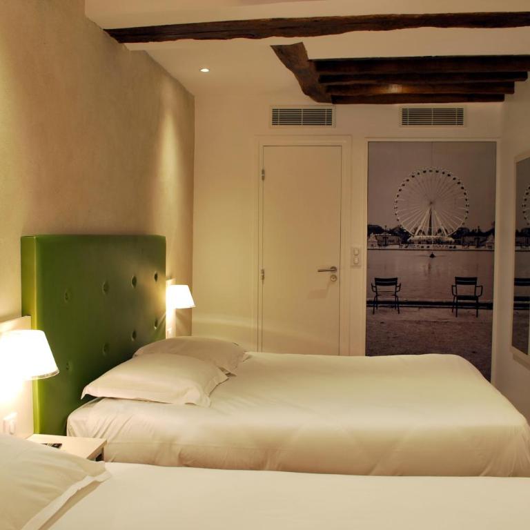 Hôtel De La Herse d'Or - Chambre Triple Supérieure avec 1 Lit Double + 1 Lit Simple - 4