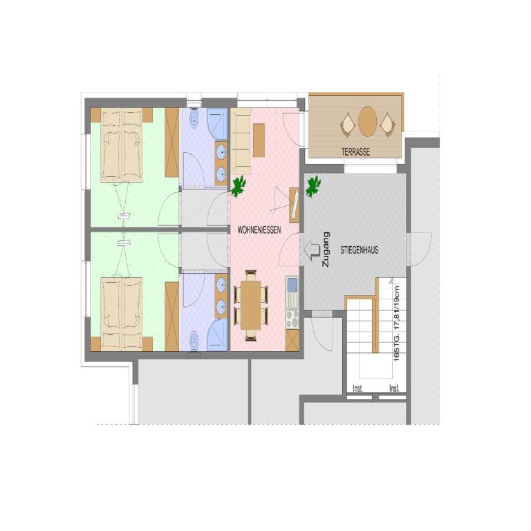 Casa Bellanova - Superior Apartment mit 2 Schlafzimmern und Terrasse - 24