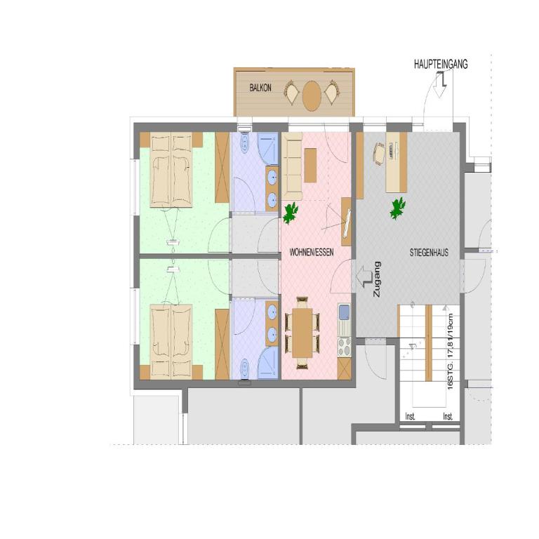 Casa Bellanova - Superior Apartment mit 2 Schlafzimmern und Balkon - 11