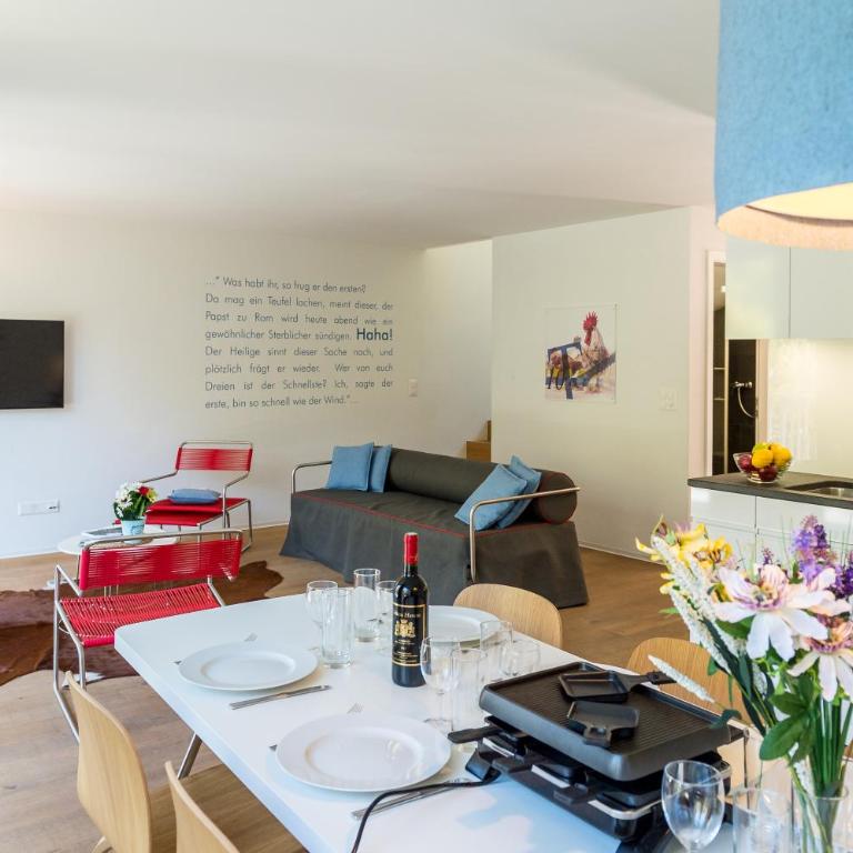 Legendär Zermatt - Ferienwohnung mit Matterhornblick und Balkon: 133 m² - 1