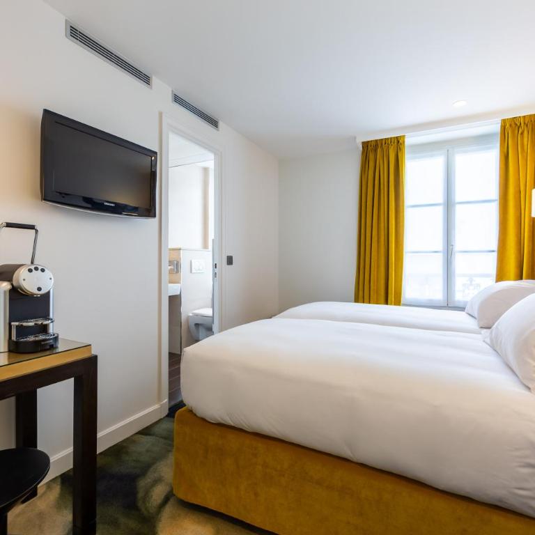 Logis Hôtel 15 Montparnasse - Habitación Doble Superior - 2 camas - 4