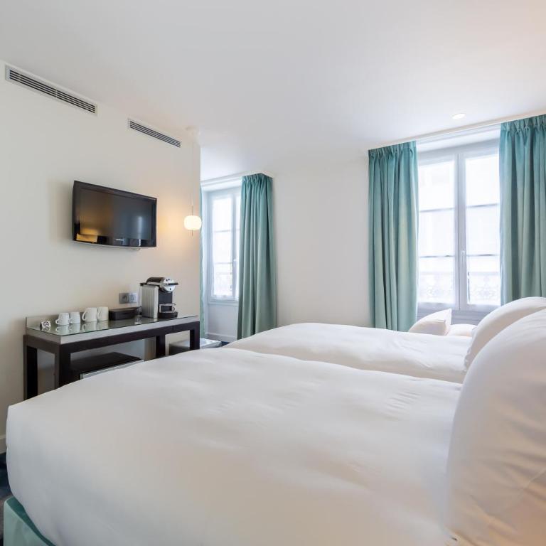Logis Hôtel 15 Montparnasse - Habitación Doble Superior - 2 camas - 1