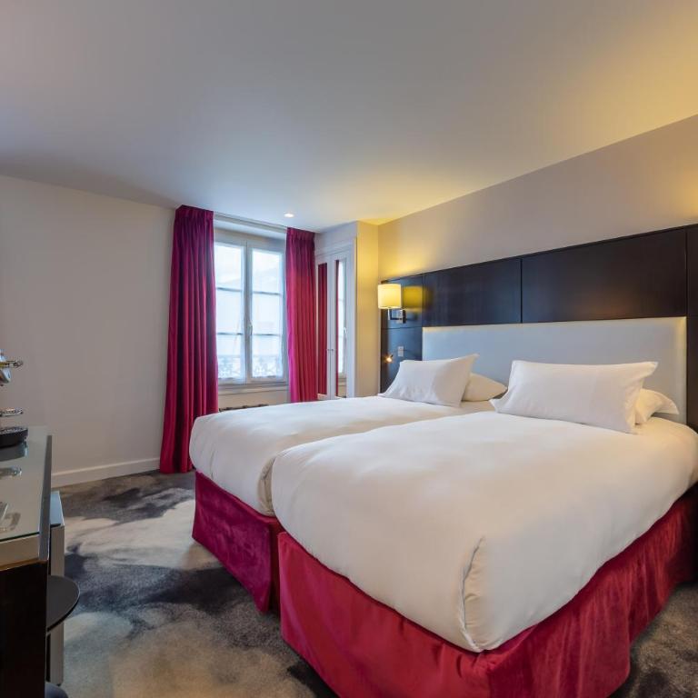 Logis Hôtel 15 Montparnasse - Habitación Triple con bañera - 5