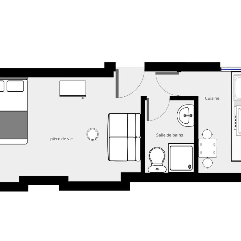 Les Appartements d'Edmond St Sebastien - Grand Studio - 2