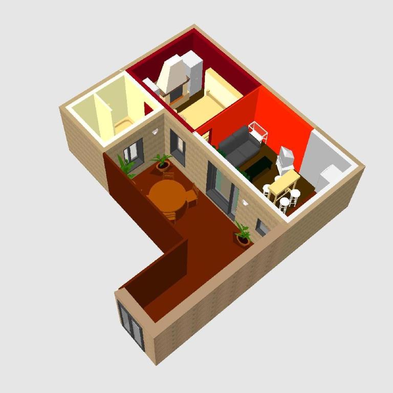 L'Appart de la Course - Apartment mit Dusche - 1