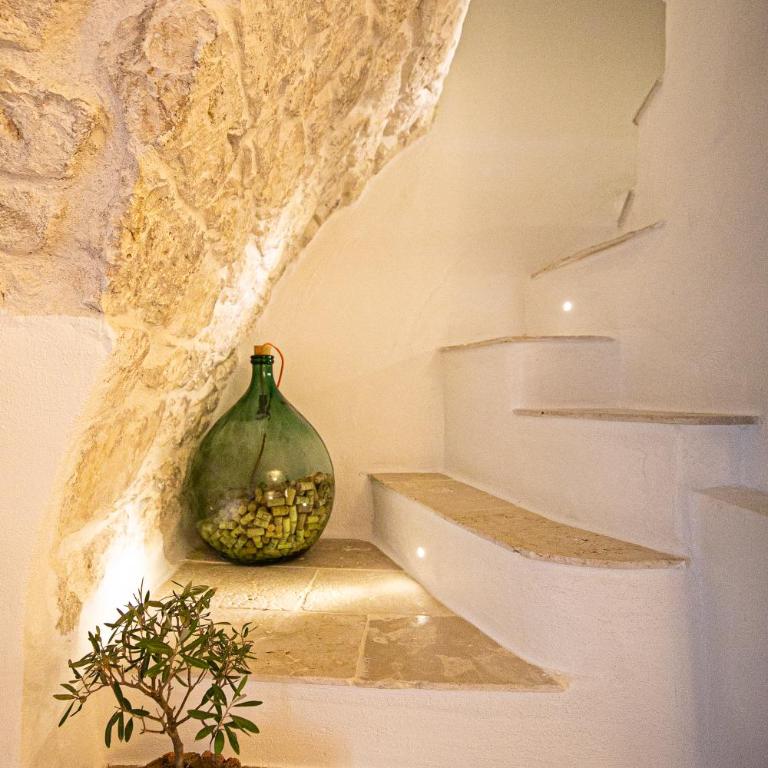 Radici Ostuni - Camera Matrimoniale Deluxe con Letto Supplementare, Terrazza e Vista Mare - 11