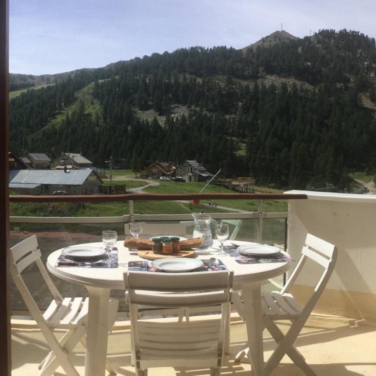 Chaleureux 3 pièces 50m² plein sud avec grande terrasse au pied des pistes à Isola 2000 - Appartement 2 Chambres - 8