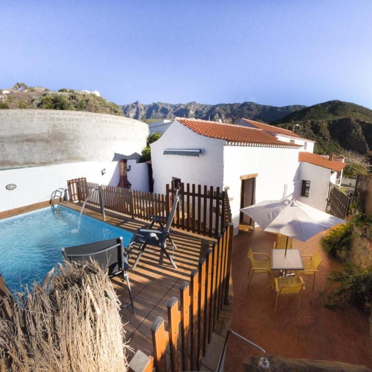 Vivelorural casa Tunte 1, piscina y terraza - Vacation Home - 14