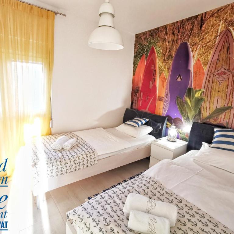 Apartments Villa Vera - Apartman sa 2 Spavaće Sobe i Pogledom na More - 14