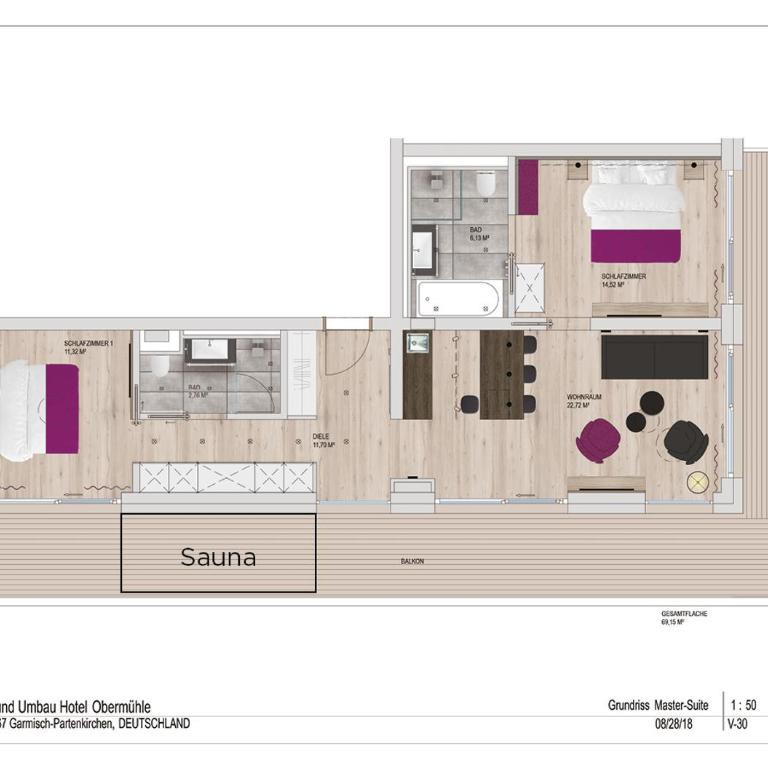 Obermühle 4*S Boutique Resort - Präsidentensuite - 1