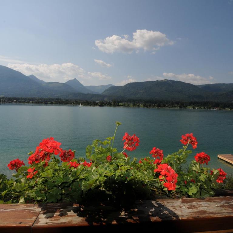 Hotel Garni Buchinger - Doppelzimmer mit Balkon und Seeblick - 4