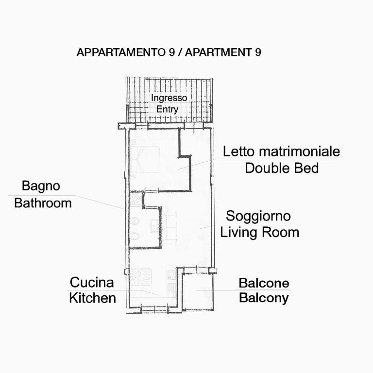 Residence Castello Otranto - Apartment with Balcony - 1