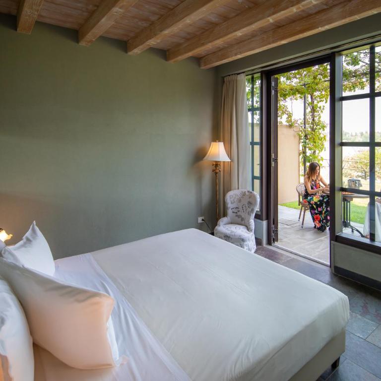 Le Ali Del Frassino - Camera Matrimoniale con Terrazza e con Vista Lago - 1