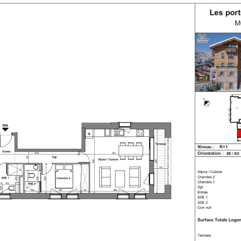 Portes du Pleney 104 - Appartement 2 Chambres - 12
