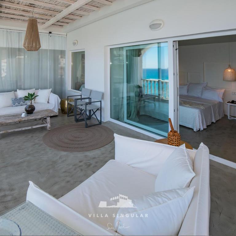 Villa Singular - Suite con vistas al mar - 1 cama grande - 4