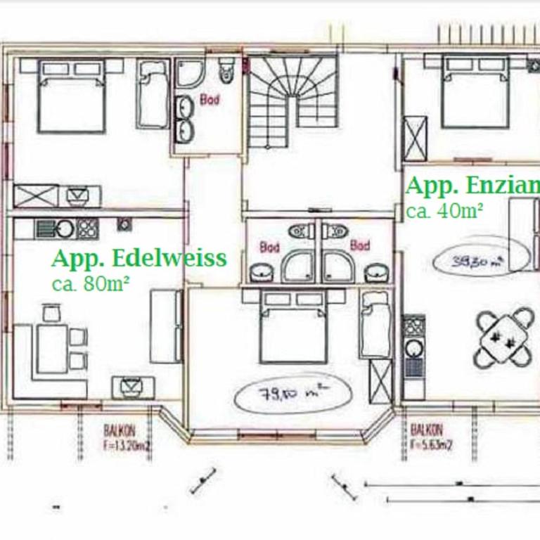 Appart Tirol - Apartamento de 1 dormitorio con balcón - 5