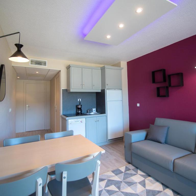 Appart Hotel Lou Castelet - Apartment mit 1 Schlafzimmer + Wohnzimmer (2 Personen) - 9