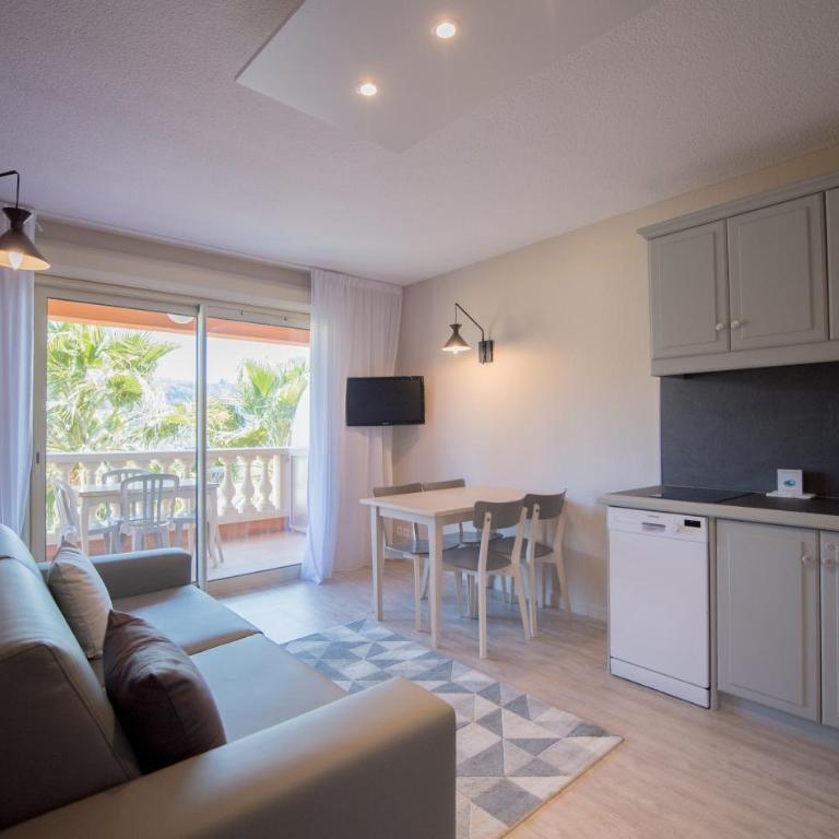 Appart Hotel Lou Castelet - Apartment mit 2 Schlafzimmern + Wohnzimmer (5 Personen) - 6