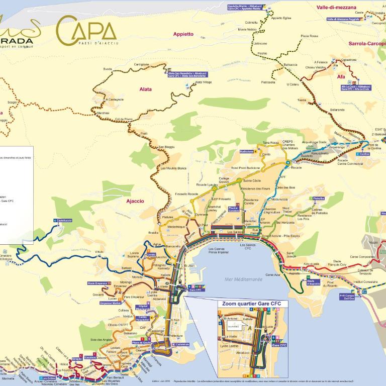 Le Studio du Cardinal Central/ Wifi/ Ajaccio à pieds! - Appartement 1 Chambre - 41