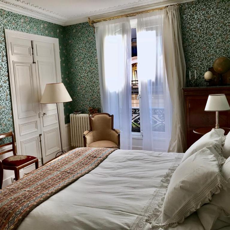Le 48 Paris - Chambre Double avec Salle de Bains Privative Extérieure - 1