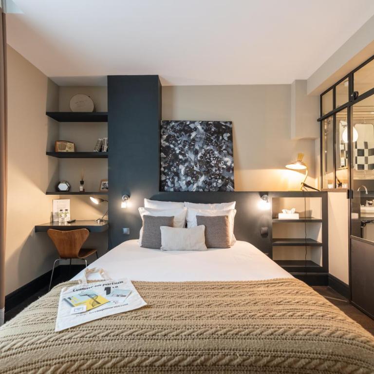 1er Etage Marais - Chambre Double Deluxe - 7