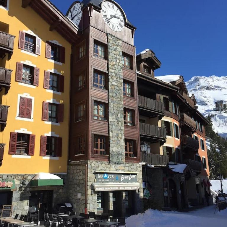 Arc1950 Prince Des Cimes appt 4-5 pers ski in out piscine intérieure - Appartement avec Vue sur la Montagne - 18