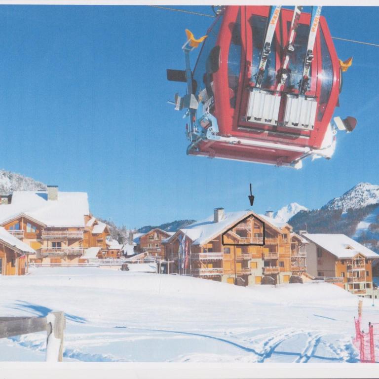 Les Chalets du Chaberton, Pied de pistes et Spa - Apartamento - 6