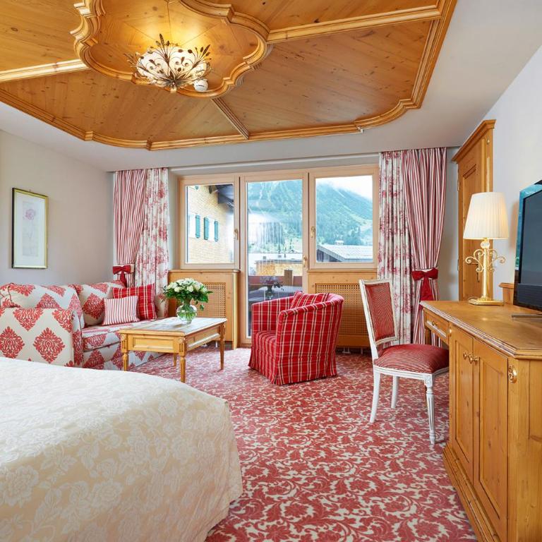 die Krone von Lech - Romantikhotel - Luxushotel in bester Lage - Deluxe Doppelzimmer - 1