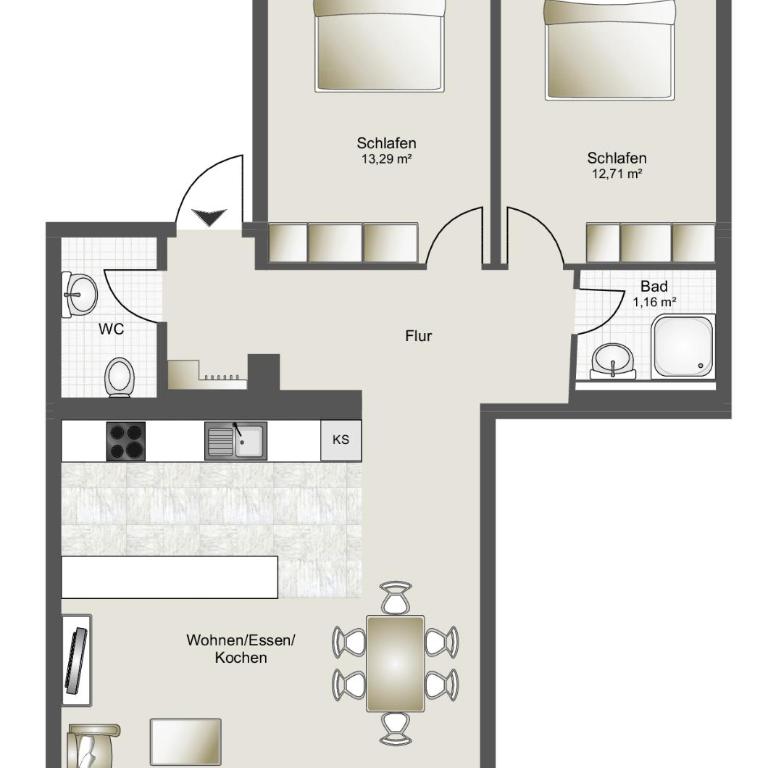 Loft directly next to Oktoberfest and downtown - Apartment mit 2 Schlafzimmern - 9