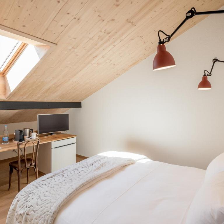 La Ferme du Lignon - Chambre Double Économique - 6