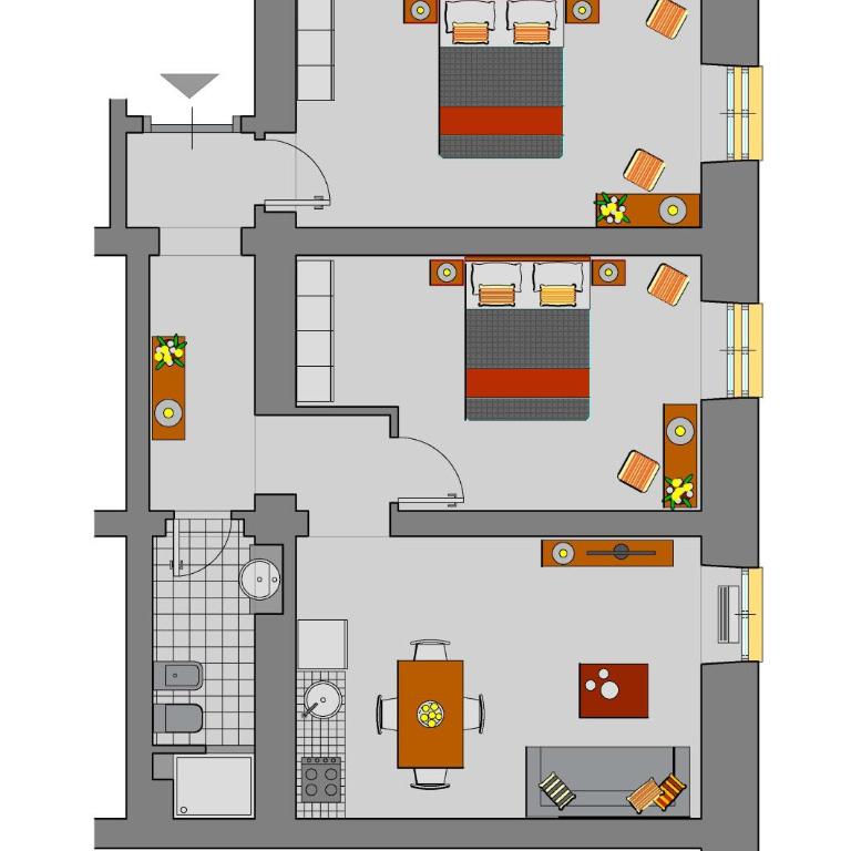 Residenza Termini - Appartamento Marrone - 10