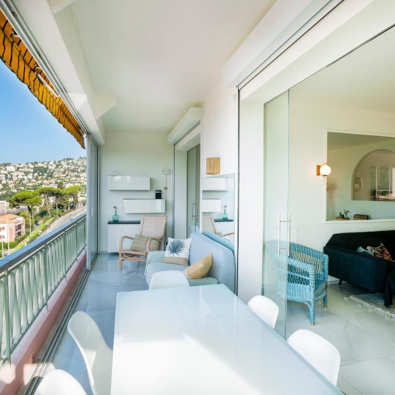 Vue mer exceptionnelle entre Nice et Monaco - Appartement 2 Chambres - 5