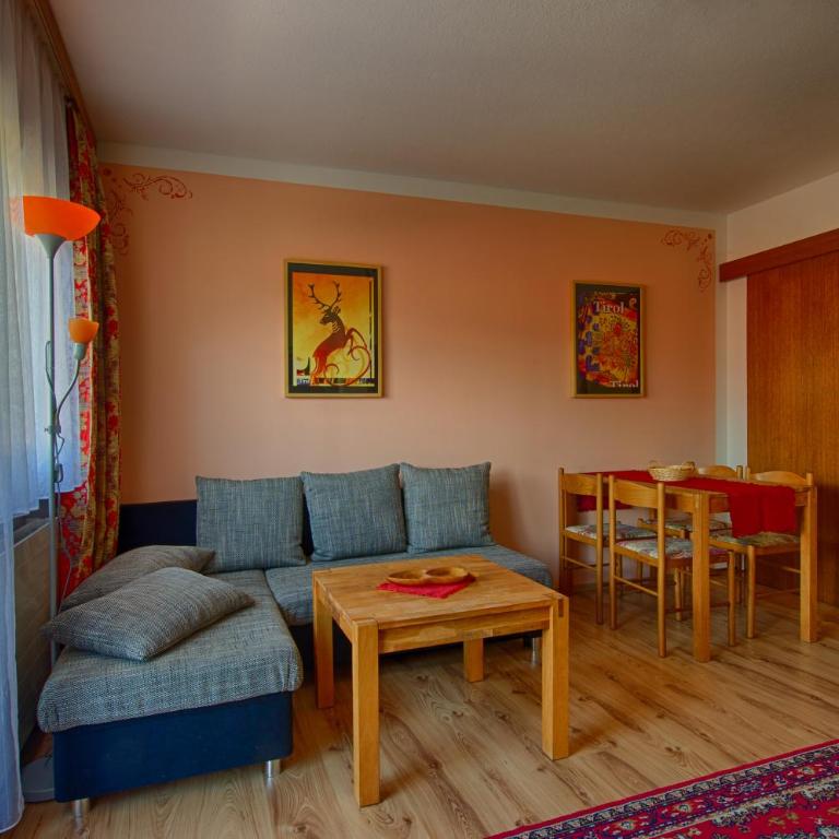 Garni Fischer - Apartment mit 1 Schlafzimmer und Balkon - 8