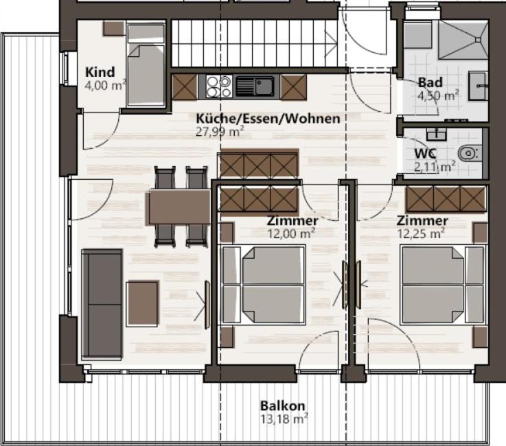 Alpenhof Chalets - Maisonette - 13