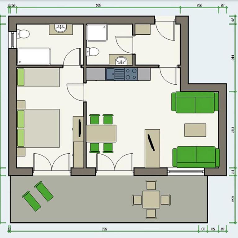 APART deluxe am Wilden Kaiser - Apartment mit Gartenblick - 16