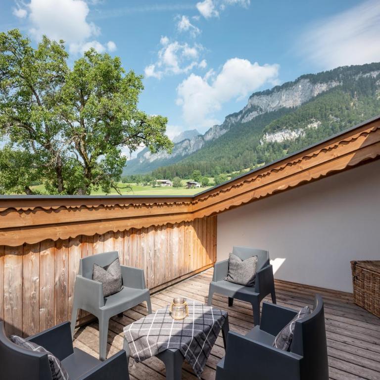 Narzenhof Wellness Chalets, Familien & Luxus Apartments am Bauernhof - Apartment with Mountain View - 6